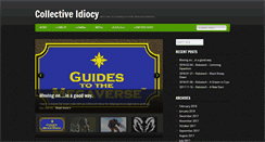Desktop Screenshot of collectiveidiocy.com